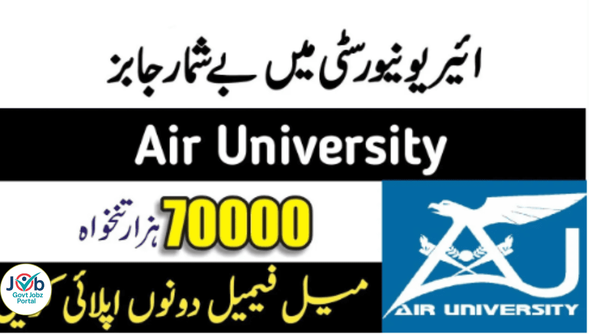 Latest Air University Islamabad Job 2025